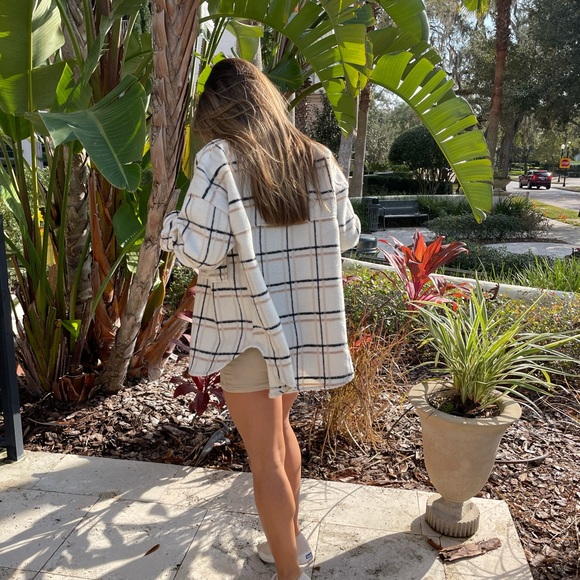 Oversized Plaid jacket - Picture 2 of 2